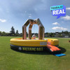 Juego inflable Wrecking Ball para actividades comerciales
