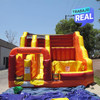 Inflable Isla del Temerario para actividades infantiles