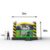 Combo Inflable Toxic para actividades comerciales