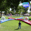 Juego inflable Criss Cross para uso en exteriores