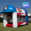 Cabina de bateo inflable Fast Pitch Gorra para actividades en esteriores