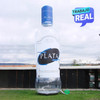 botella inflable publicidad Vinilo Ron Plata