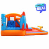 Combo Rocket Wet inflable para fiestas
