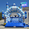 Estructura inflable temática de hielo