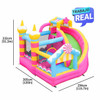 Resistente Combo Candy inflable para exteriores