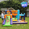 Combo deslizador inflable saltarín para niños