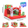 Combo Saltarín Inflable Navidad #3 - 3.1 X 2.9 X 2.3 metros.