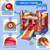 Inflable Castillo Circus con motor de inflado