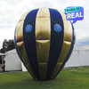 globos inflables publicitarios Dorado