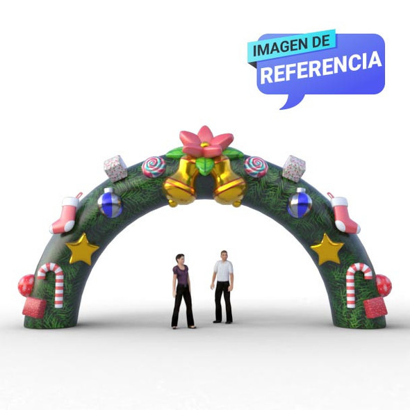 Arco Inflable Navideño