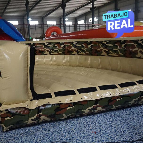 Inflable comercial de alta resistencia 180° camuflado