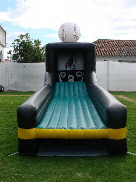 Skeeball Flat Top inflable para eventos recreativos