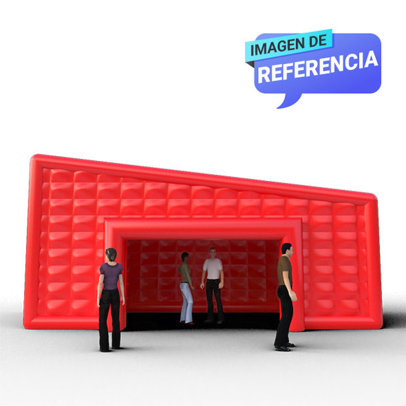  SAYOK Tienda inflable gigante de carpa de iglú de 22.6 pies con  soplador de aire, toldo de coche/tienda de araña desplegable para  espectáculos de eventos : Patio, Césped y Jardín