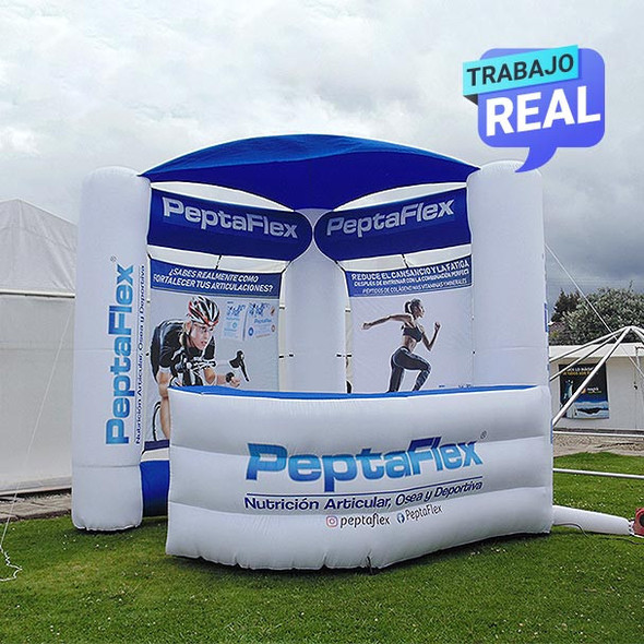 stand de feria Pepta Flex