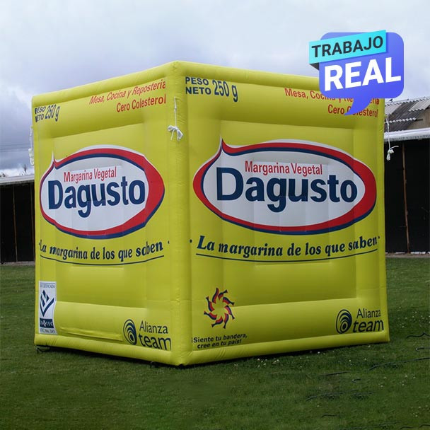 inflables publicitarios precio bogotá Dagusto