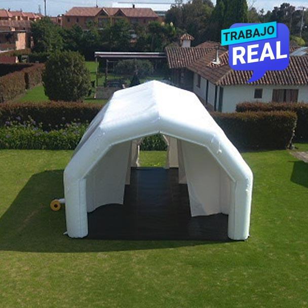 Carpas Inflables Para Eventos  Blanca Bogotá