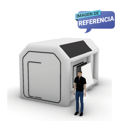 Cabina inflable en Bogotá