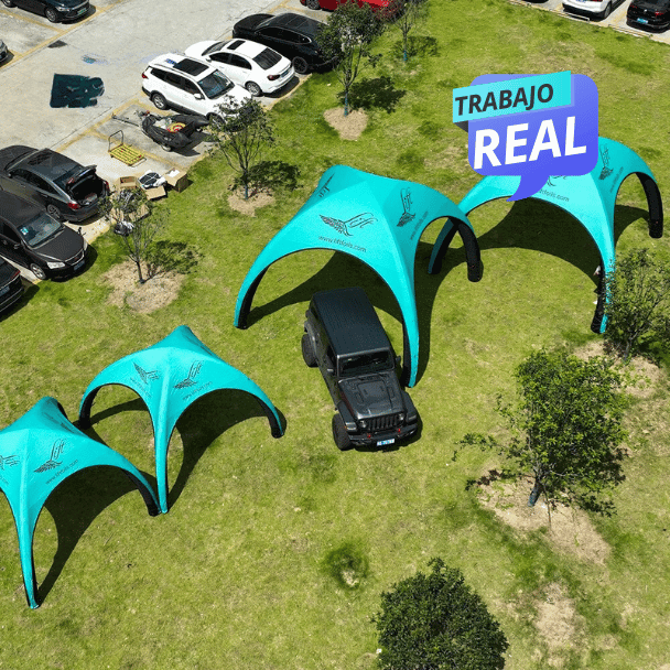 Carpa inflable resistente para eventos en el exterior