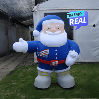 disfraz inflable adulto Noel