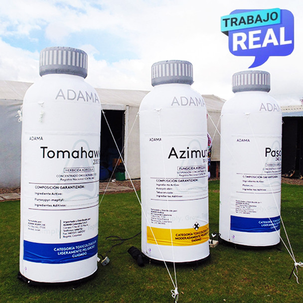 replicas tarros inflables a motor Jhonsosn Baby Cali