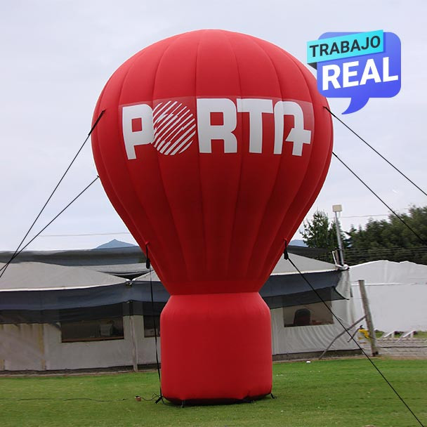 globos inflables publicitarios Porta Bogotá