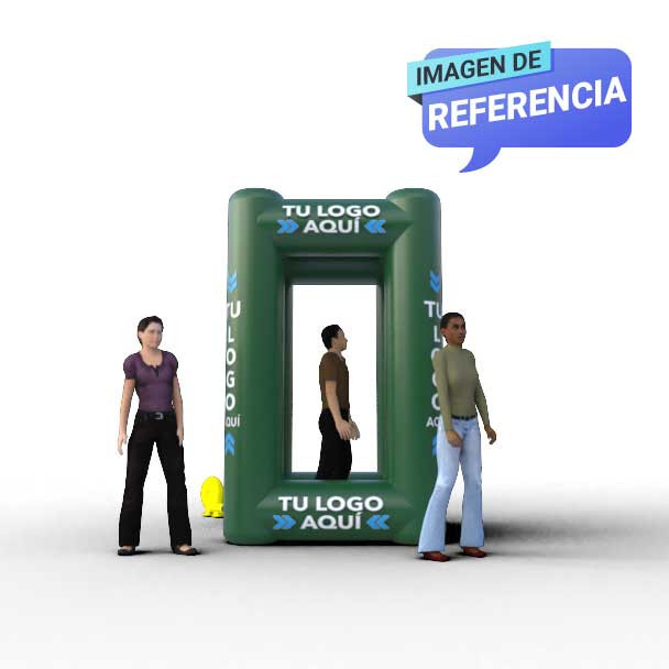 cabina de aire para sorteo colombia Verde Referencia
