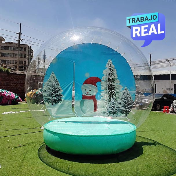 Bola de cristal inflable de Aeroinflables