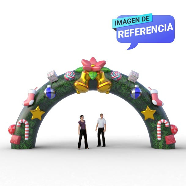 Arco Inflable Navideño