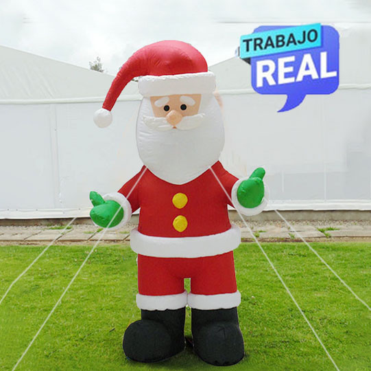 Mascota Papa Noel Temporadas Aeroinflables