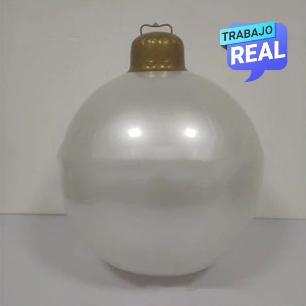 Bolas inflables para decoración navideña de 60 cm