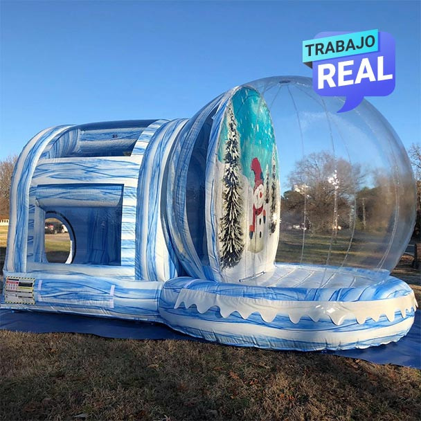 Bola de Cristal de Nieve con Exclusa