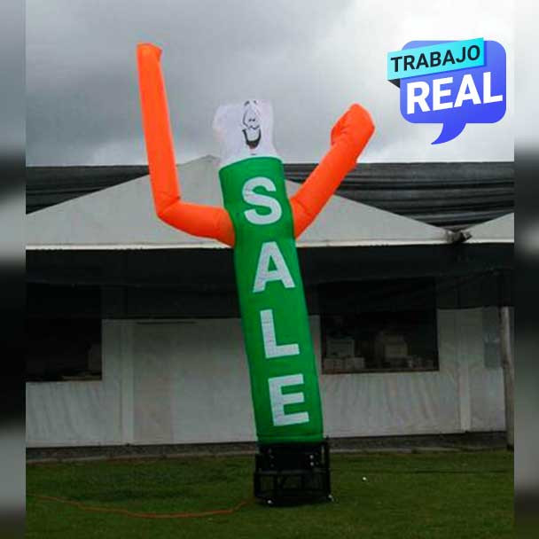 Sky Dancer Sencillo Inflable Sale Bogotá