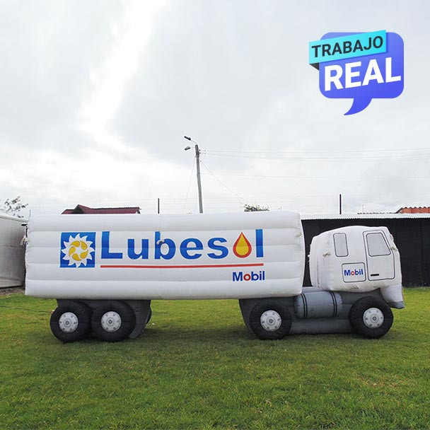 Automovil Inflable con Motor Mobil Bogotá