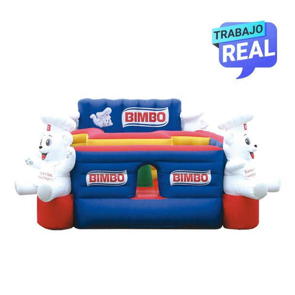 Saltarín Inflable Branding | 3 X 3 X 3 metros.