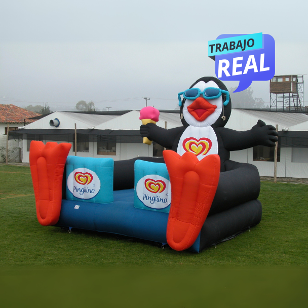 Saltarín Inflable Mascota