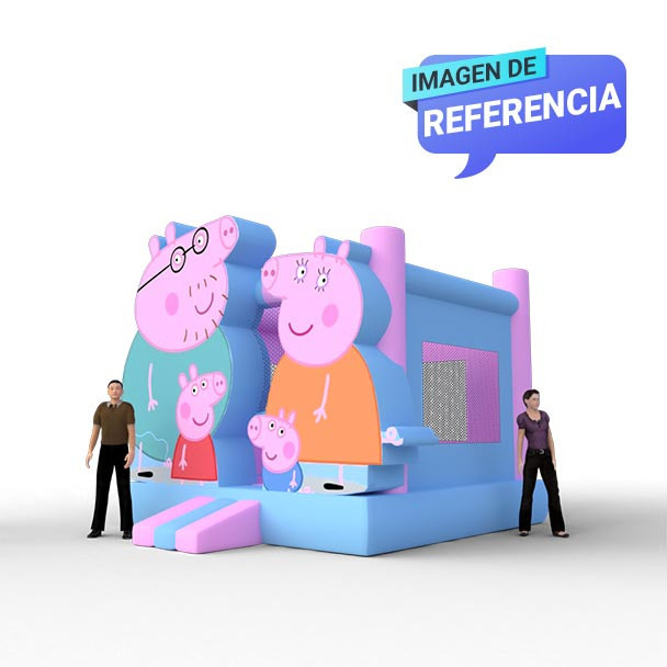 Saltarín Colchón Frontal Peppa Pig