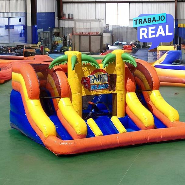 Deslizador  inflable Tahiti  para eventos
