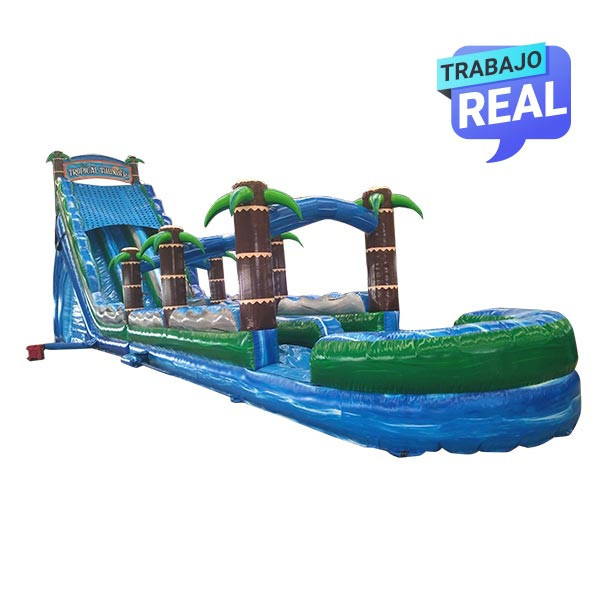 Deslizador Trueno Tropical inflable