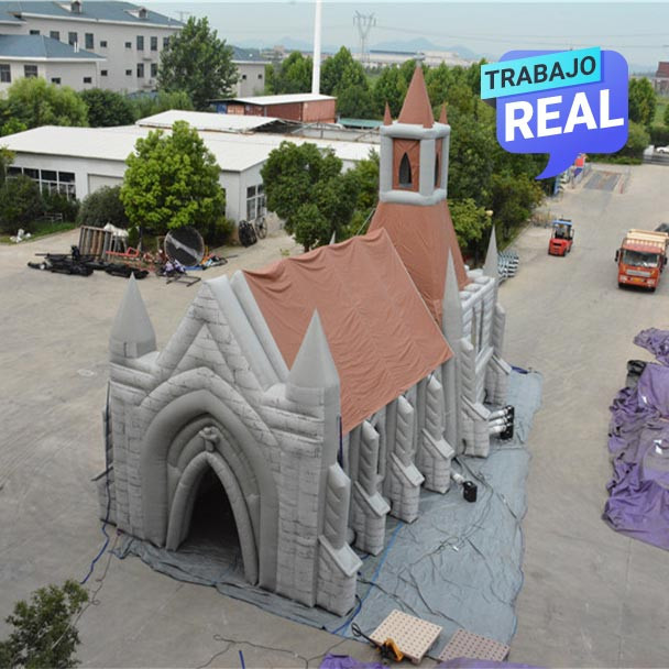 Capilla inflable comercial