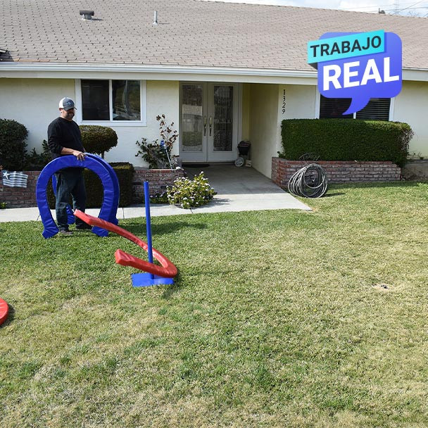 Herraduras inflables para actividades al aire libre