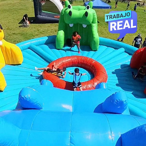 Inflable Hungry Hippo Deluxe