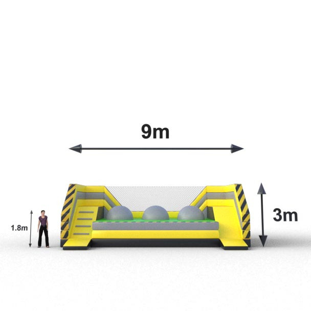 Salto 3 bolas tóxico para actividades al aire libre