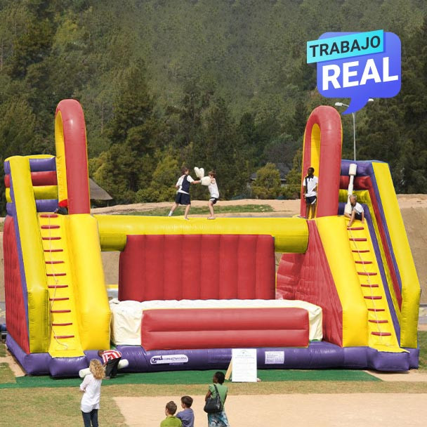 Inflable Battle Zone para Actividades Interactivas