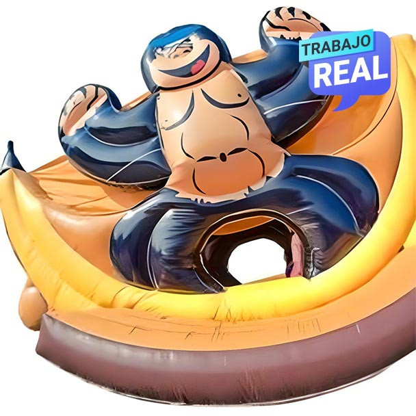 Inflable Gorila resistente para actividad comercial