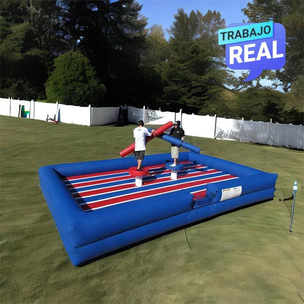 Inflable de competencia para eventos diversos