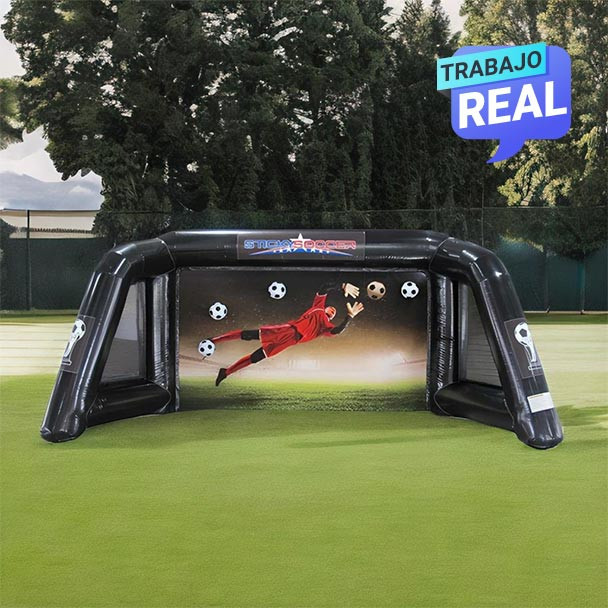 Arco Futbol Inflable para uso comercial