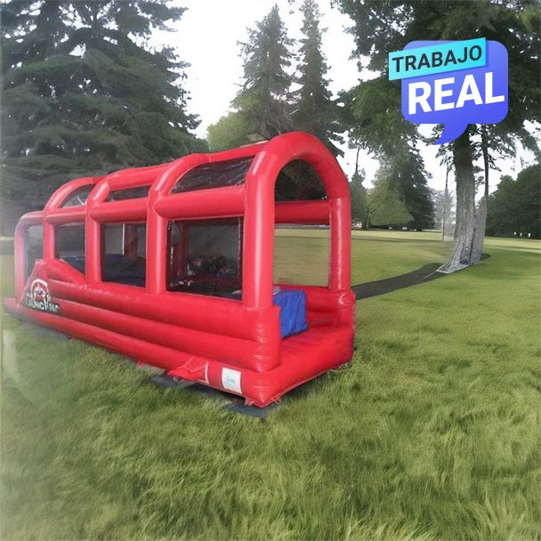 Inflable Zona de lanzamiento para actividades infantiles