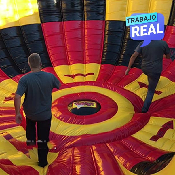Inflable Vortex para entretenimiento uso en el exterior