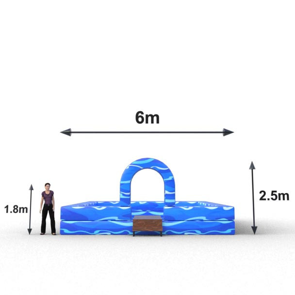 Inflable Laguna resistente para actividades lúdicas