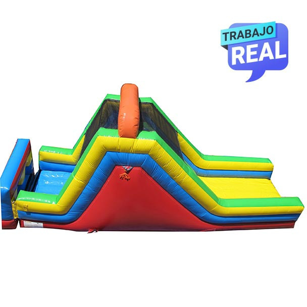 Inflable multicolor para obstáculos